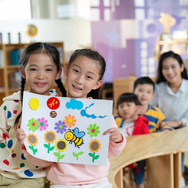 HOXBUR 1500Pcs Stickers for Kids Classroom, 24 Design Styles Teacher Students Reward Stickers for School Classroom Supplies - Image 5